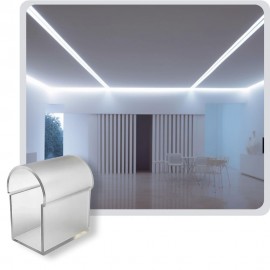 Tapa terminal para manguera de leds