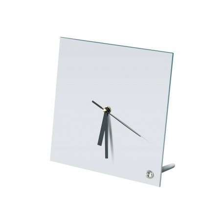 Reloj de Vidrio Cuadrado para Sublimación