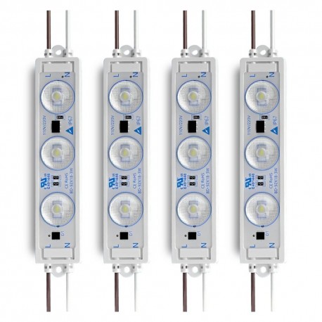 Led de 3 Diodos Autobalastrado Blanco 110v