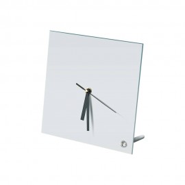 Reloj de Vidrio Cuadrado para Sublimación