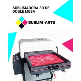 Sublimadora 3D de Doble Mesa