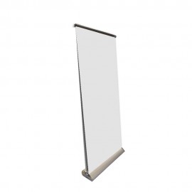 Display para Publicidad con Base Rotativa Plata Modelo RU23